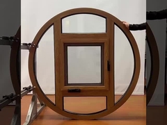 Finestre in alluminio a doppio vetro singolo, triplo vetro, rotonde, rotonde, in vetro in vetro, che si aprono.