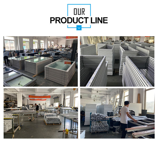 shanghai xuanyu building windows and doors co.,ltd linea di produzione del fabbricante